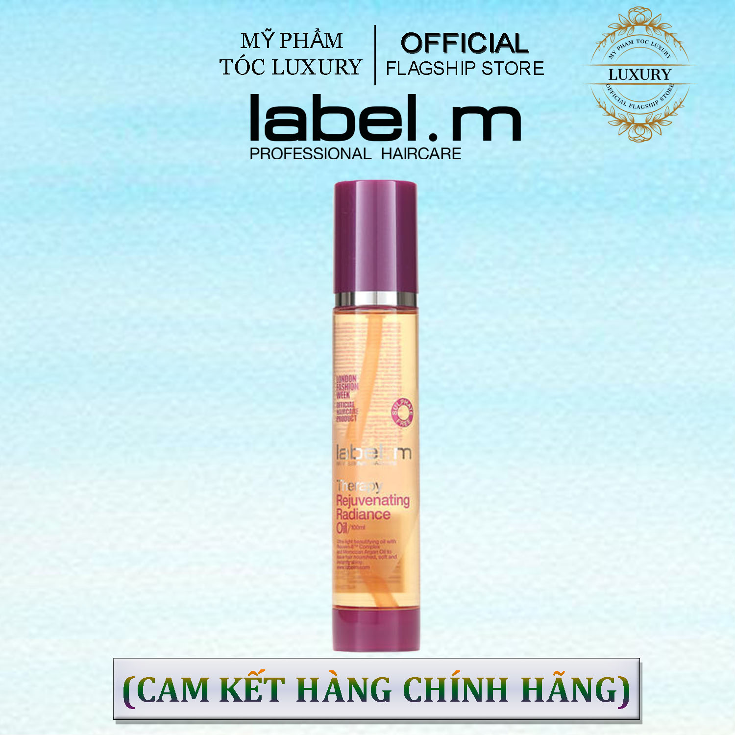 Tinh dầu chống lõa hóa và làm mền mượt cho tóc label.m Therapy Age- Defying Radiance Oil 100ml